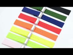 See Why Choose 22mm Smooth, Textured Silicone Strap · Customizable Colors And Logos | MOQ300